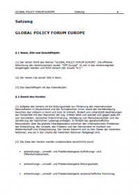 Cover Satzung GPF Europe